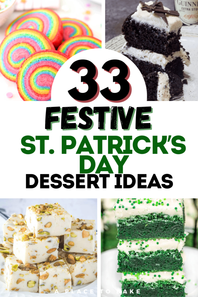 33 Festive St. Patrick's Day Dessert Ideas